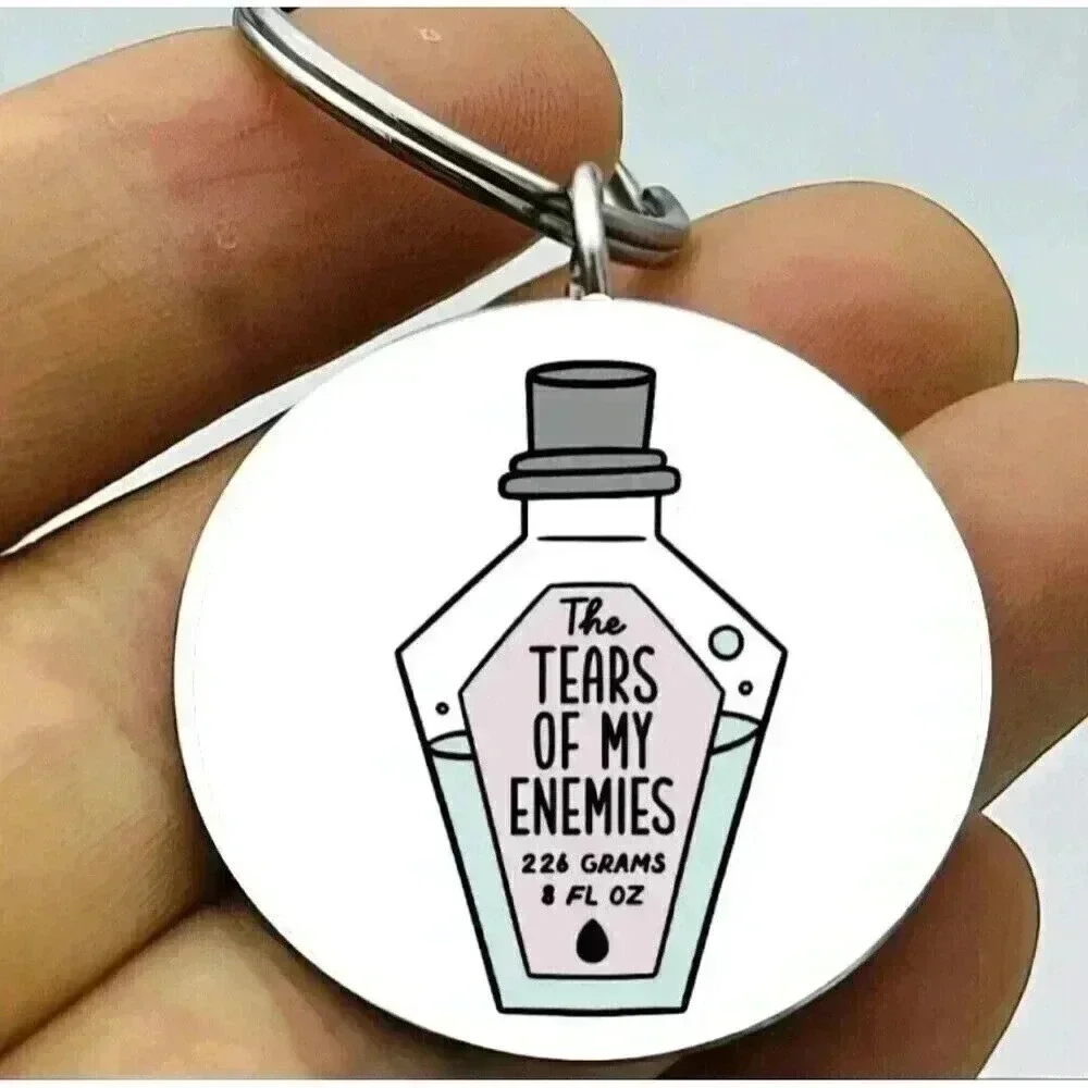 Tears Of My Enermy Hot Bottle Keychain